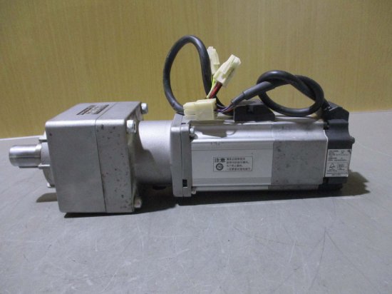 中古 PANASONIC AC SERVO MOTOR MSMD042S1T 0.4KW/ABLE REDUCER VRKF-15C-400-UL -  growdesystem