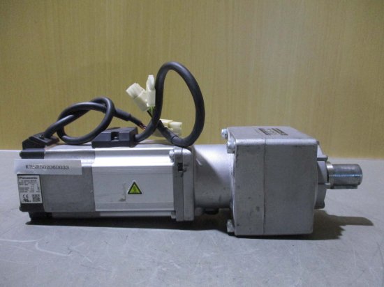 中古 PANASONIC AC SERVO MOTOR MSMD042S1T 0.4KW/ABLE REDUCER VRKF-15C-400-UL -  growdesystem