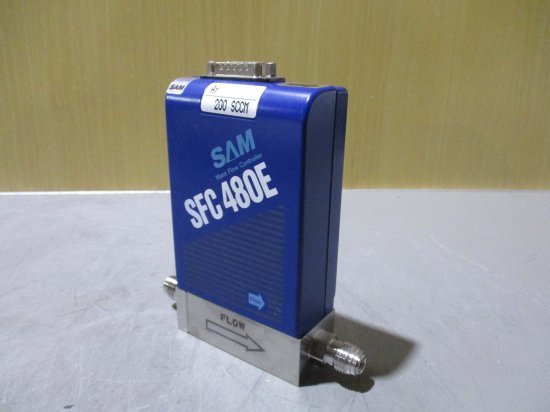 中古 SAM MASS FLOW CONTROLLER SFC480E1MC-4VM マスフローコントローラ - growdesystem