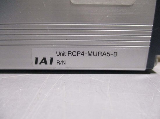 中古 IAI RCP4シリーズ 電動シリンダ・ロボシリンダ RCP4-RA5C-I-42P-6-50-P3-R08-B-FL / SMC JS32-10 -125 フローティングジョイント - growdesystem