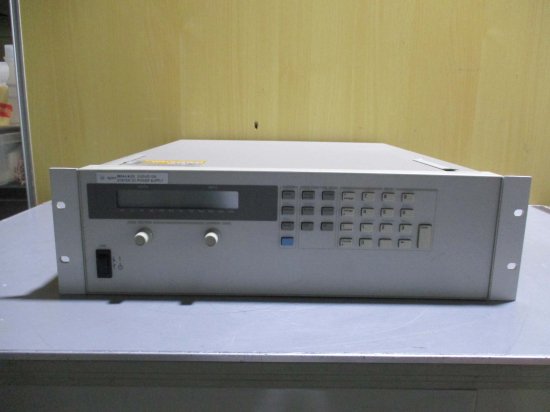 中古 Agilent 6654A 500 Wシステム電源 60V 9A ＜通電OK＞ - growdesystem