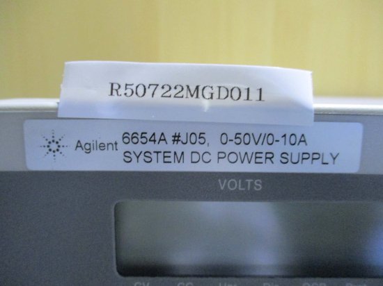 中古 Agilent 6654A 500 Wシステム電源 60V 9A ＜通電OK＞ - growdesystem