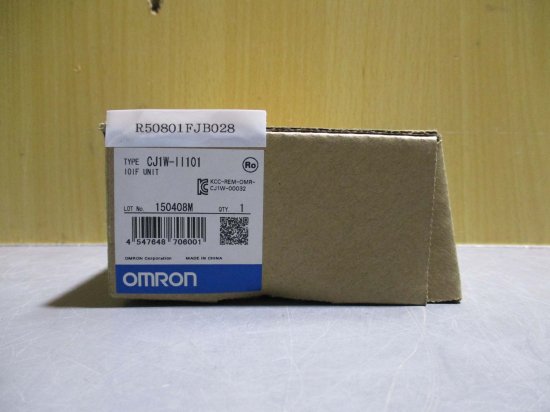 新古 OMRON CJ1W-II101 CJシリーズ I/Oインタフェースユニット