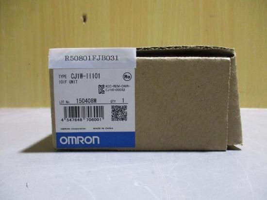 新古 OMRON CJ1W-II101 CJシリーズ I/Oインタフェースユニット