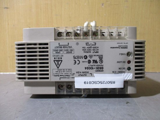 中古 OMRON POWER SUPPLY S82K-10024 パワーサプライ - growdesystem