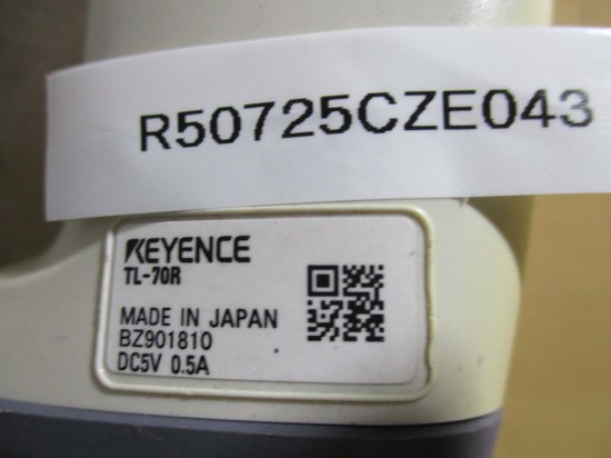 中古 KEYENCE TL-70R 2次元コードハンディスキャナ - growdesystem