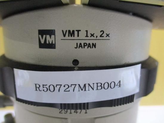 中古OLYMPUS VMT 1X-2X INSPECTION STEREO MICROSCOPE GWH10X 23