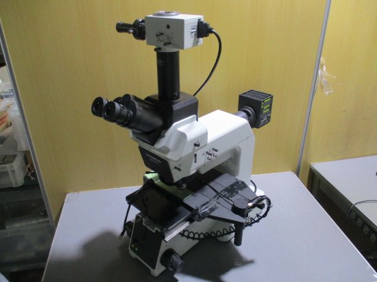 中古OLYMPUS MICROSCOPE, REFLECTED LIGHT MX50T-F 業用検査顕微鏡 