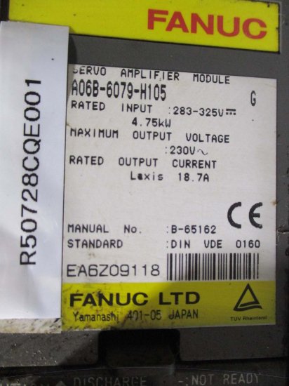 中古 FANUC A06B-6079-H105 サーボ アンプ モジュール - growdesystem