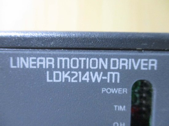 中古 ORIENTAL MOTOR LINEAR MOTION DRIVER LDK214W-M 200-230V~3.5A -  growdesystem