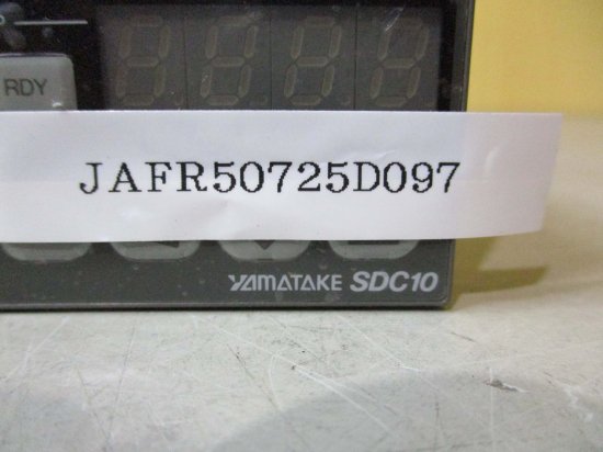 中古 YAMATAKE DIGITAL CONTROLLER SDC10 C10T0DTA0100 デジタル指示調節計 2個 -  growdesystem