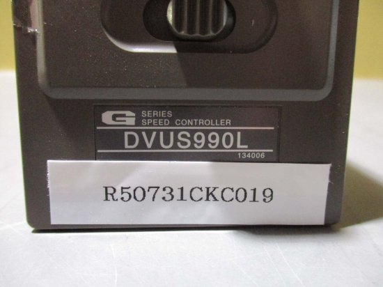 中古 Panasonic SPEED CONTROLLER DVUS990L スピードコントローラ AC100V 90W - growdesystem