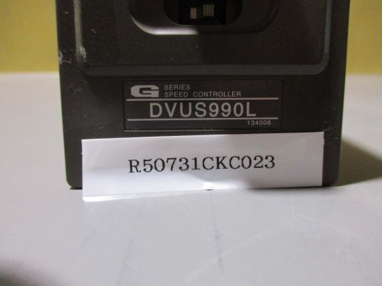 中古 Panasonic SPEED CONTROLLER DVUS990L スピードコントローラ AC100V 90W - growdesystem