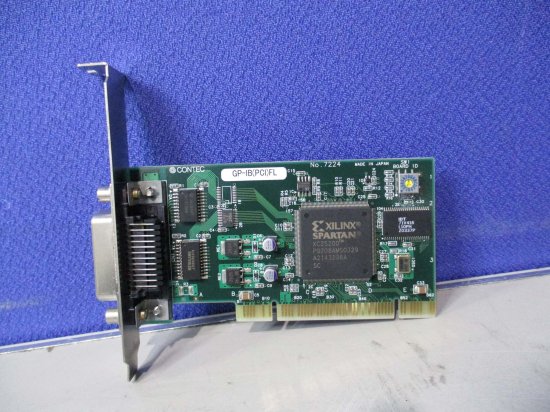 中古 Contec GP-IB(PCI)FL PCI対応 低価格高速型GPIB通信ボード