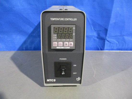 中古 MISUMI CORR TEMPERATURE CONTROLLER MTCS 温度調節コントローラー - growdesystem