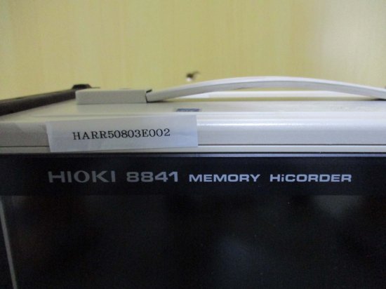 中古 HIOKI MEMORY HICORDER 8841 通電OK ＜送料別＞ - growdesystem