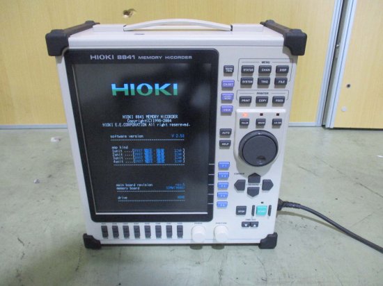 中古 HIOKI MEMORY HICORDER 8841 通電OK ＜送料別＞ - growdesystem