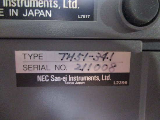 中古 NEC TH5104R 赤外放射温度計サーモトレーサー ＜送料別＞ - growdesystem