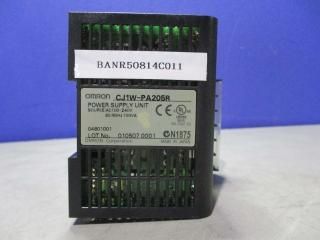  OMRON POWER SUPPLY UNIT CJ1W-PA205R