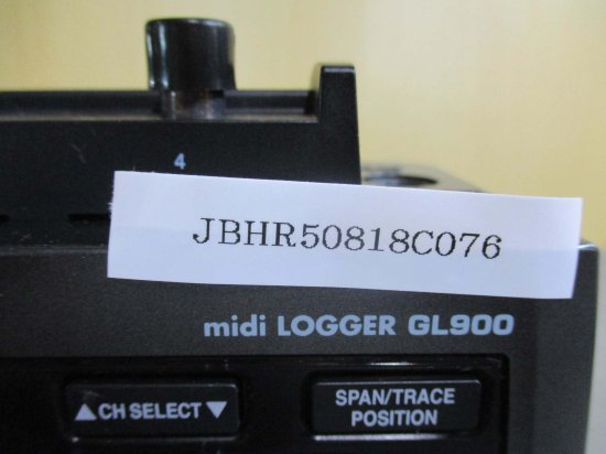 中古 GRAPHTEC midi LOGGER GL900 データロガー - growdesystem