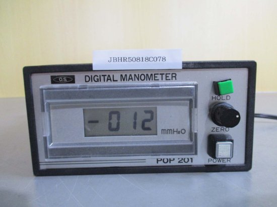 中古 OKANO DIGITAL MANOMETER POP201 デジタルマノメーター 
