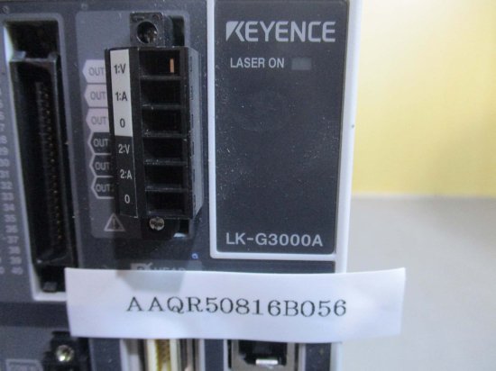 中古 KEYENCE LK-G3000A 高速・高精度CCDレーザ変位計 - growdesystem