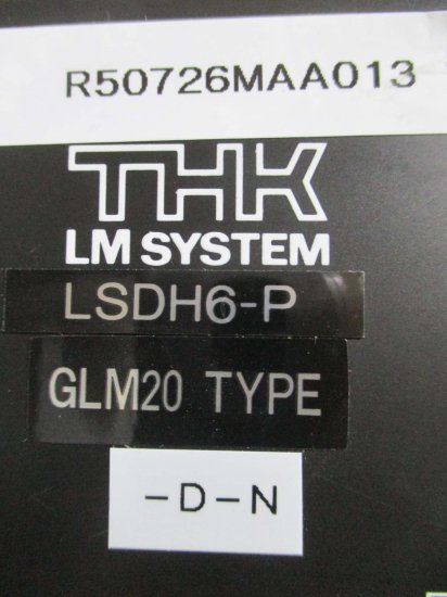 中古THK LM SYSTEM LSDH6-P GLM20 LMシステムドライバー - growdesystem