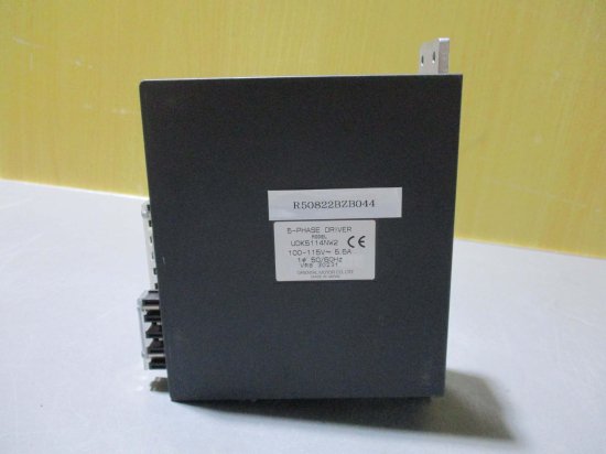 中古 ORIENTAL MOTOR 5-PHASE DRIVER UDK5114NW2 ステッピングモーター用ドライバ - growdesystem