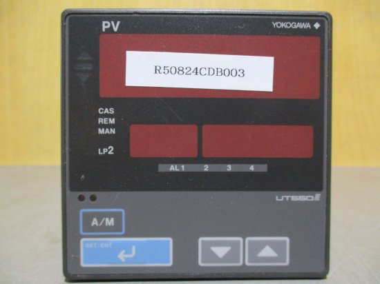 中古 YOKOGAWA CONTROLLER UT550 デジタル指示調節計 100-240VAC - growdesystem