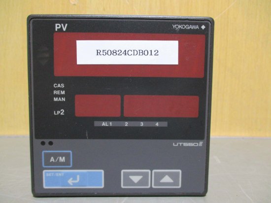 中古 YOKOGAWA CONTROLLER UT550 デジタル指示調節計 100-240VAC - growdesystem