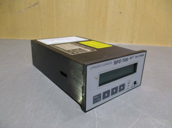 中古 TOKYO KENSO ULTRASONIC FLOWMETER SFC-700 超音波流量計 DC24V - growdesystem