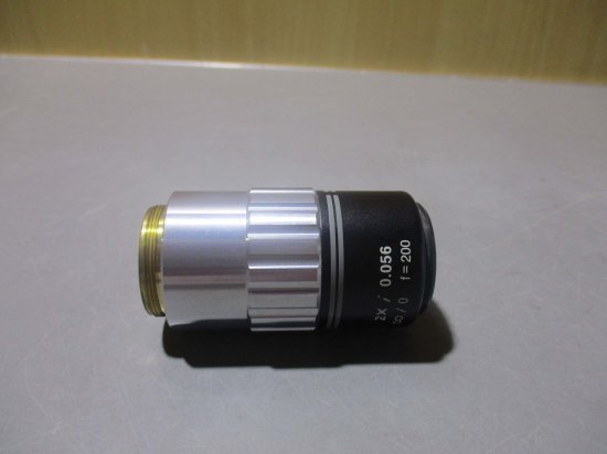 中古 Mitutoyo 対物レンズ 2x /0.056 ∞/0 f=200 - growdesystem