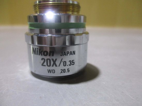 中古 Nikon CF PLAN 20X/0.35 ∞/0 EPI SLWD 顕微鏡 対物レンズ 