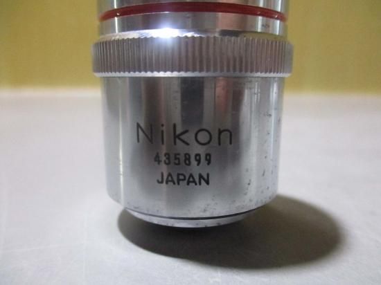 5）Nikon 金属顕微鏡用対物レンズCFPlan 5X BD 中古 NIKON 対物レンズ CF Plan 5X/0.13 ∞/0 BD DIC - growdesystem