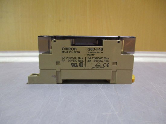 中古 OMRON TERMINAL RELAY G6D-F4B ターミナルリレー 10個 - growdesystem