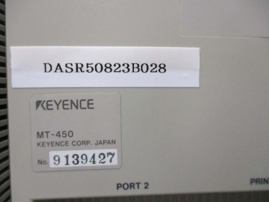 中古 KEYENCE MT-450 タッチパネルディスプレイ キーエンス＜通電OK＞ - growdesystem