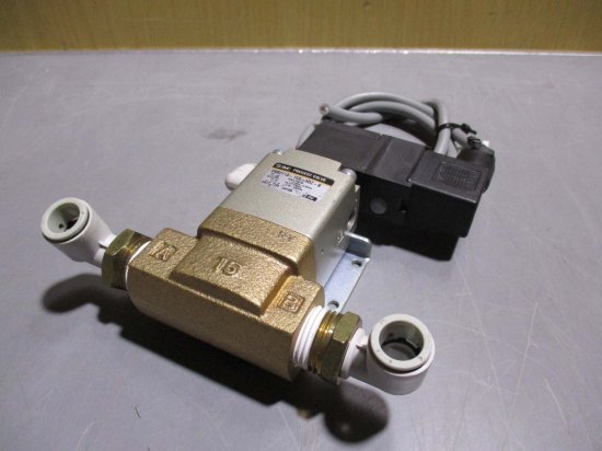 中古 SMC PROCESS VALVE VNB211A-10A-5DZ-B 流体制御用2ポートバルブ プロセスバルブ - growdesystem