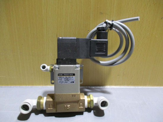 中古 SMC PROCESS VALVE VNB211A-10A-5DZ-B 流体制御用2ポートバルブ プロセスバルブ - growdesystem