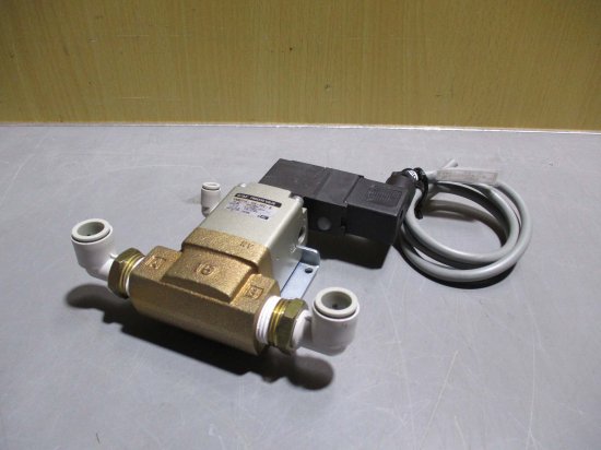 中古 SMC PROCESS VALVE VNB211A-10A-5DZ-B 流体制御用2ポートバルブ プロセスバルブ - growdesystem