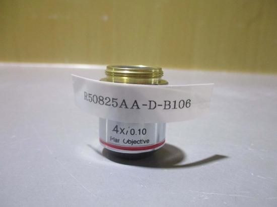 中古 OLYMUS 対物レンズ 4X/0.10 ∞/- Plan Objective - growdesystem