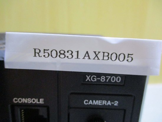 中古 KEYENCE XG-8700/11×5MEGA 超高速マルチカメラ画像処理 システム