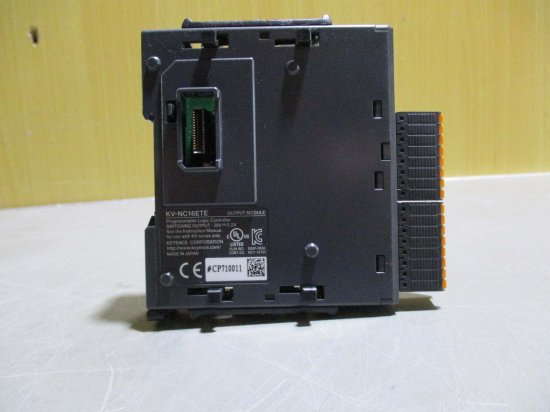 中古 KEYENCE OUTPUT MODULE KV-NC16ETE 4個 - growdesystem