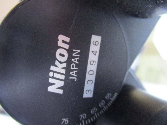 中古 Nikon 顕微鏡 Lasertec AUTO FOCUS HEAD 1ZC2 レンズ CFWN 10X/20 