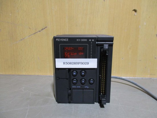 中古 KEYENCE CPU ユニット KV-3000 プログラマブル コントローラ 通電OK - growdesystem