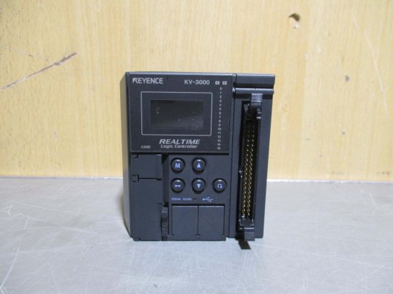 中古 KEYENCE CPU ユニット KV-3000 プログラマブル コントローラ 通電OK - growdesystem