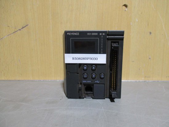 中古 KEYENCE CPU ユニット KV-3000 プログラマブル コントローラ