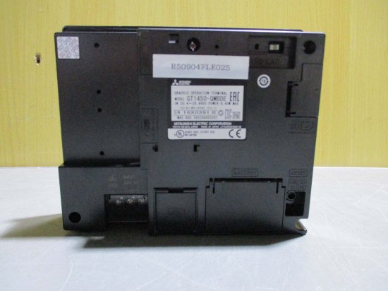 中古 MITSUBISHI グラフィックオペレーションターミナル GT1450-QMBDE ＜通電OK＞ - growdesystem