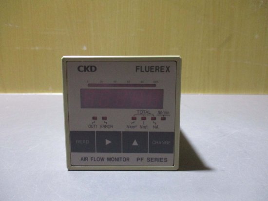 中古 CKD FLUEREX AIR FLOW MONITOR PFM8000D-A1 2個 - growdesystem