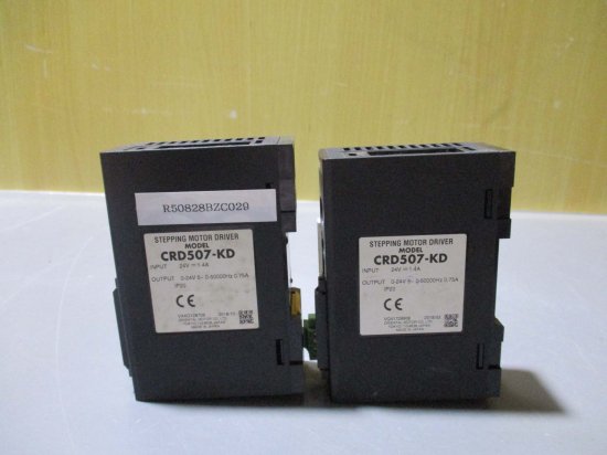 中古 ORIENTALMOTOR CRD507-KD STEPPING MOTOR DRIVER 2個 - growdesystem