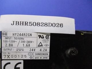  SHINDENGEN HY244R2GN POWER SUPPLY 24V